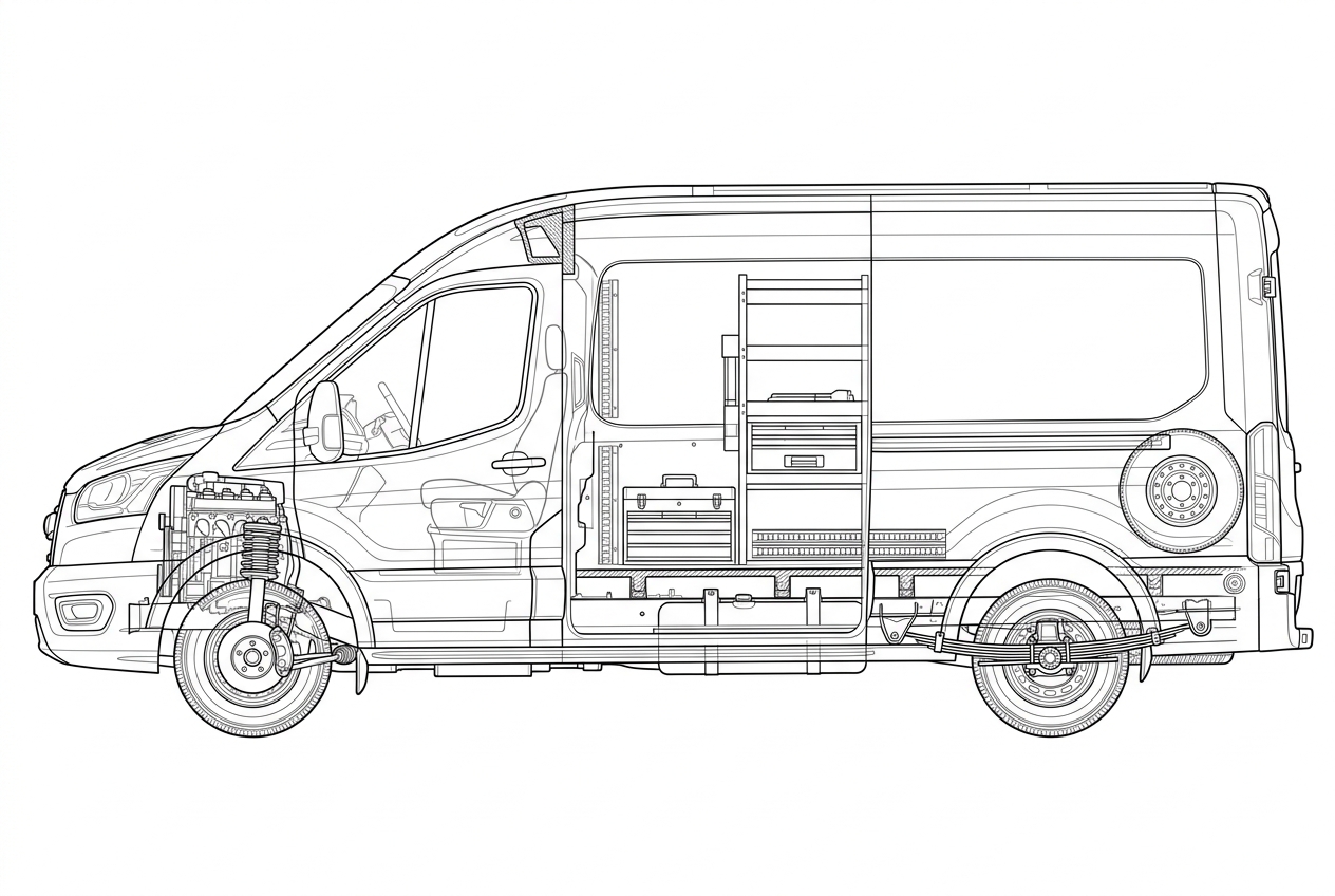 Van schematic